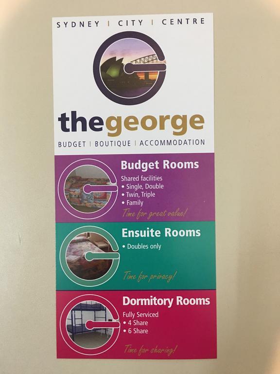 The George Street Hotel Sídney Exterior foto